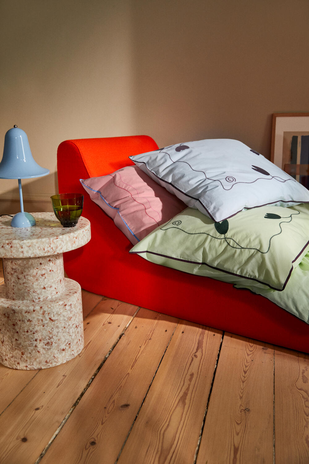 x KIMPOP Lollipop sengesæt - lysegrøn